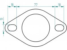 Bride d’Échappement Inox 2... 2