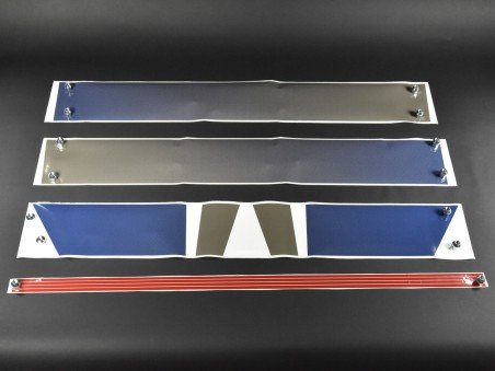 Stickers latéraux 5 Gt Turbo phase 1 bleu 495