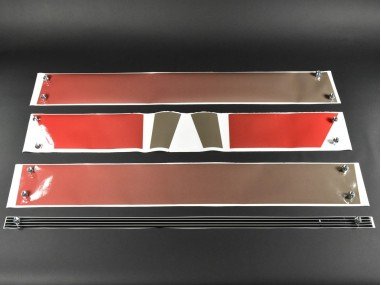 Stickers latéraux 5 Gt Turbo phase 1 rouge