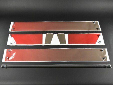 Stickers latéraux 5 Gt Turbo phase 1 rouge