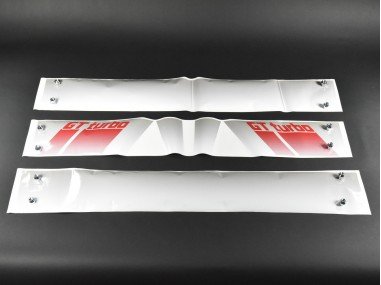 Stickers latéraux 5 Gt Turbo phase 2 blanc