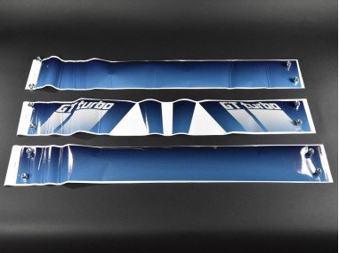Stickers latéraux 5 Gt Turbo phase 2 bleu 495