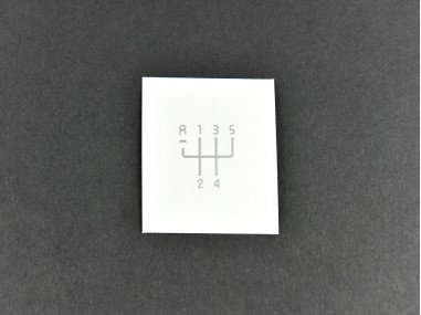 Sticker de Pommeau de Levier de...