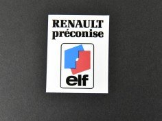 Sticker " Renault Préconise...
