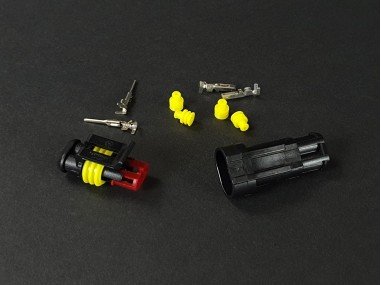 Connecteur Électrique Étanche 2 Voies