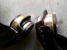 Dépose Silent Blocs de Triangles et Montage Silent Blocs Powerflex 5 Gt Turbo / 11 Turbo / Clio 16s / Clio 2 RS