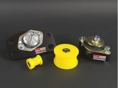 Supports Moteur Vibra Technics / Powerflex Clio 2 RS Phase 1 Road (pack complet)