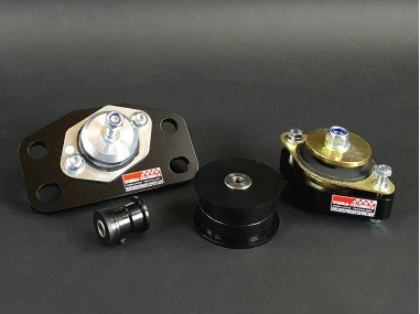 Supports Moteur Vibra Technics / Powerflex Clio 2 RS Phase 1 Track (pack complet)