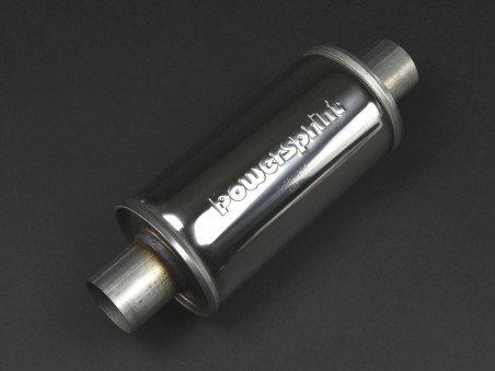 Silencieux Inox Universel Rond "Short Box" 50mm