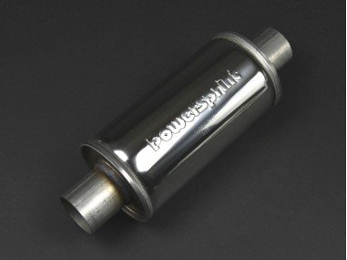 Silencieux Inox Universel Rond "Short Box" 63.5mm ref 906327