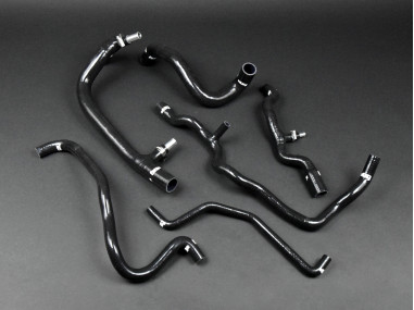 Durites de Refroidissement Silicone Noires Forge Motorsport Clio 2 RS