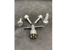 Caches Centraux Jantes Turbine Clio 16s (x4) 2