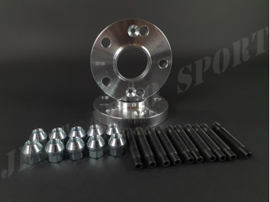 Élargisseurs de Voies Double Centrage 20mm ET Boulonnerie Pro Clio 3 RS / Megane 2 RS