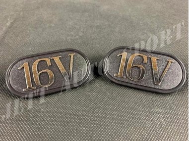 Logos De Baguettes De Portes 16 V Clio 16 (x2)