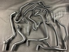 Durites de Refroidissement Silicone Noir Mat Super 5 GT Turbo Phase 2 (kit 11 durites)