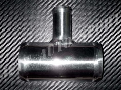T en Aluminium 51mm pour Dump Valve 25mm