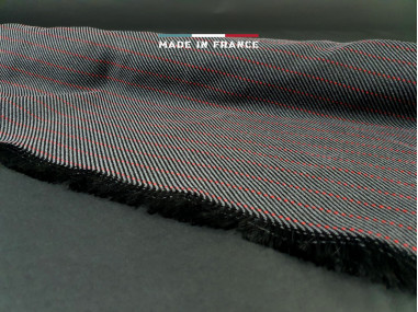 Tissu Liserés Rouges 5 Gt Turbo phase...