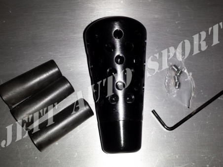 Pommeau de Levier de Vitesses F2000 Alu Noir