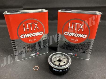 Pack Vidange ELF HTX Chrono 10w60 Gt Turbo / R11 Turbo