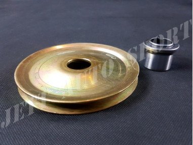 Poulie 137mm et Moyeu de Vilebrequin 5 Gt Turbo / R11 Turbo