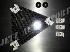 Support de Clef en Croix en Carbone