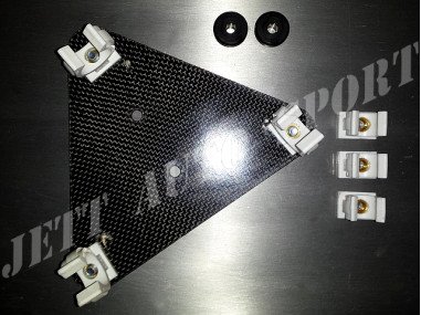 Support de Clef en Croix en Carbone