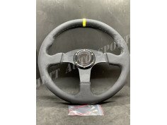 Volant Plat Simili-Cuir Modèle Race