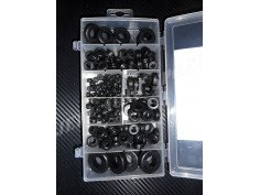 Assortiment de Passe-Câble Souples (180 pièces)