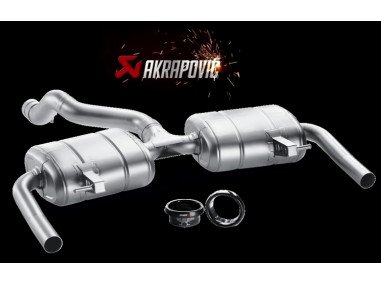 Catback Inox Akrapovic Evolution Clio 3 RS Phase 2