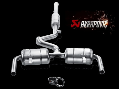 Catback Inox Akrapovic Evolution Clio 3 RS Phase 2