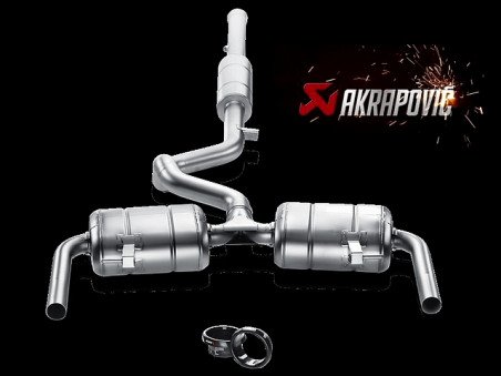 Catback Inox Akrapovic Evolution Clio 3 RS Phase 2