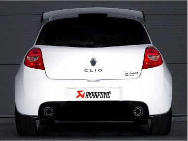 Catback Inox Akrapovic Evolution Clio 3 RS Phase 2