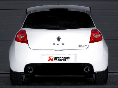 Catback Inox Akrapovic Evolution Clio 3 RS Phase 2
