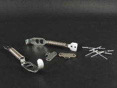 Attaches Capot à Ressort (x2)