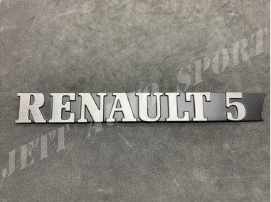 Monogramme de Hayon Aluminium 5 Gt Turbo