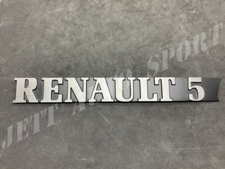 Monogramme de Hayon Aluminium 5 Gt Turbo