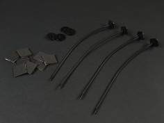 Colliers Plastiques pour Fixation Rapide Ventilateur Spal (kit)