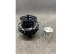 Dump Valve Aluminium Double Piston Noire