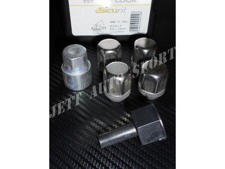 Écrous Antivol de Roue 12X125