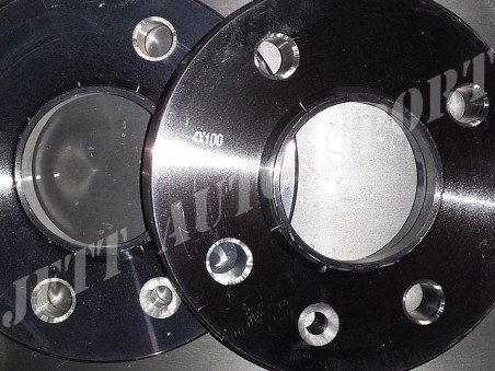 Élargisseurs de Voies Double Centrage 12mm Spécifiques Renault 4 Trous (la paire)