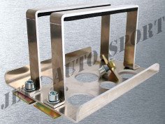 Support Aluminium Homologué FIA pour Batterie Shido ou Skyrich 30A