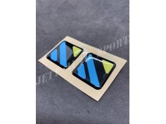 Badges de Montant de Portières DIAC Clio 16S (x2)