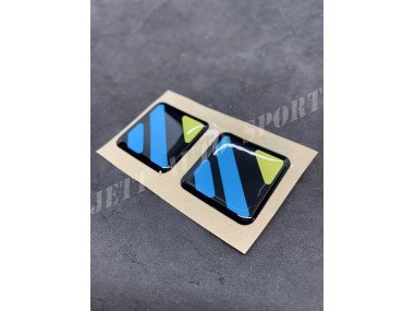 Badges de Montant de Portières DIAC Clio 16S (x2)