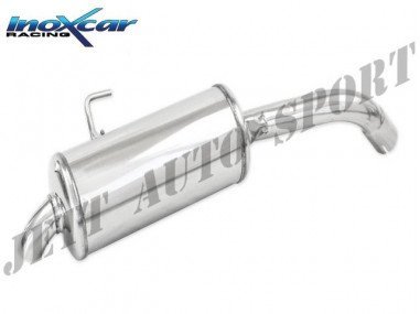 Silencieux Arrière Inox Sortie Cachée Inoxcar Clio 2 RS Phase 1