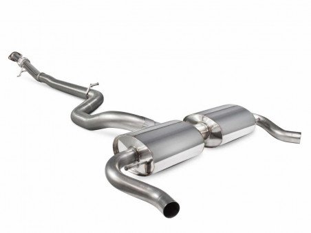 Catback Sans Silencieux Intermédiaire SCORPION Clio 4 RS Trophy