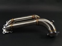 Down Pipe Inox Bi Tube 5 Gt Turbo / R11 Turbo