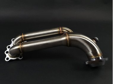 Down Pipe Inox Bi Tube 5 Gt Turbo / R11 Turbo