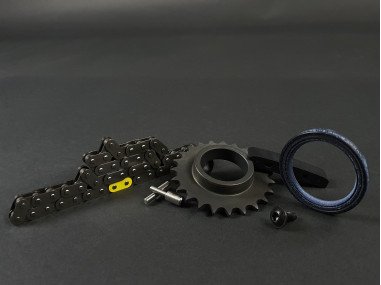 Kit Chaine Pompe à Huile Complet F4R / F7R714 - 77 01 472 674 - 7701472674