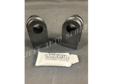 Silent Blocs de Barre Stabilisatrice Powerflex Black Megane 2 RS / Clio 3 RS (x2) - PFF60-503-20BLK