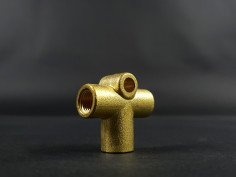 T Femelle 3 voies 10x100